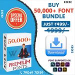 Buy 50,000+ Premium Font Bundle